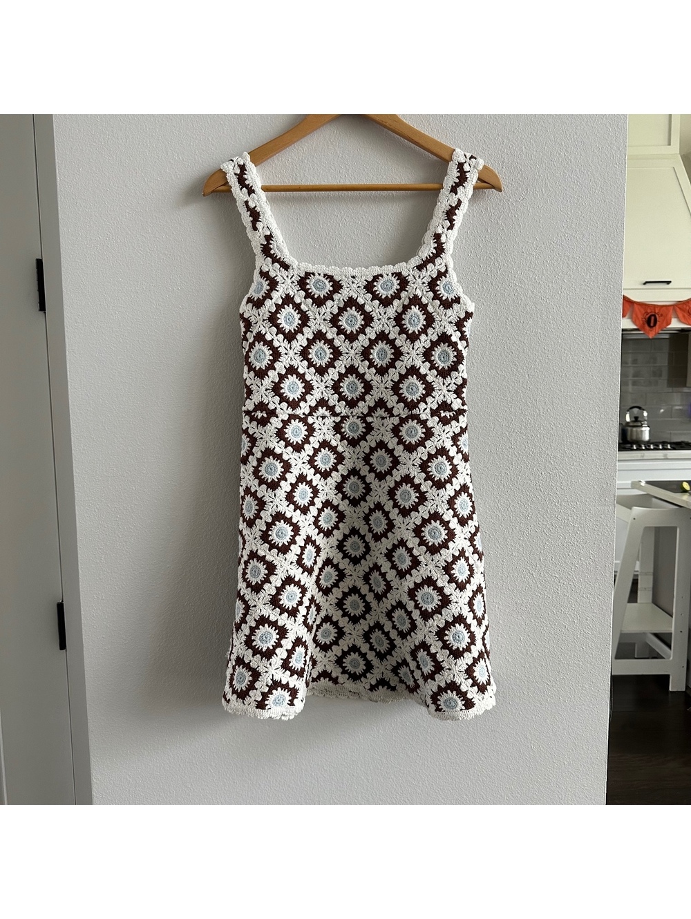 Maje Retunia Crochet Dress Size 36 = US Small NEW